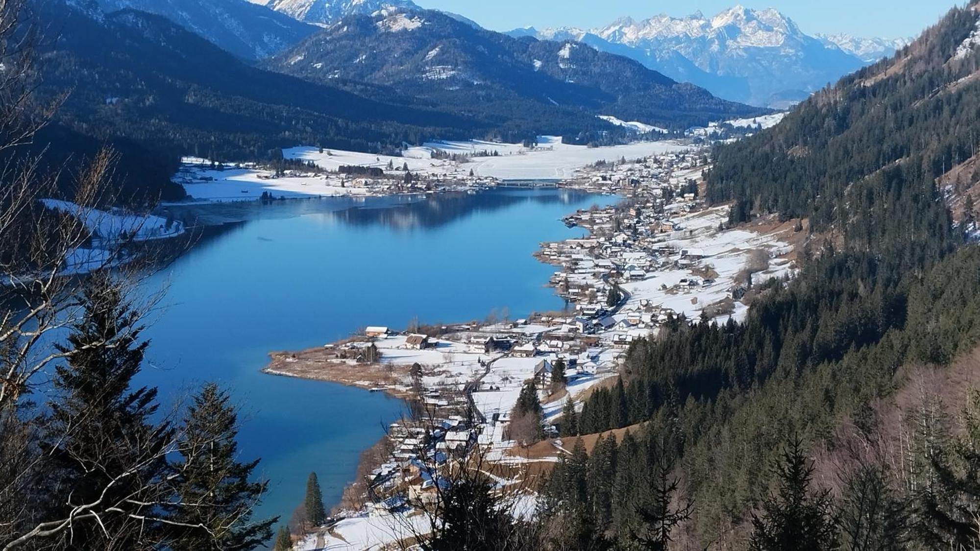 Haus Birke Apartment Weissensee Bagian luar foto